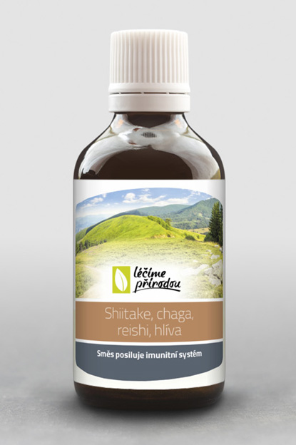 T16 - Shiitake, Chaga, Reishi, Hlíva (posiluje imunitní systém)