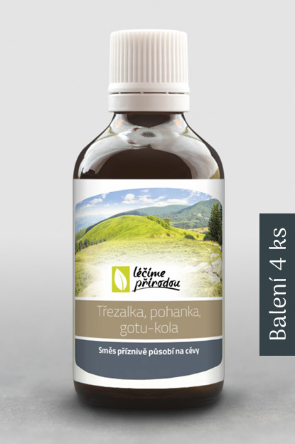 K07 - Třezalka, pohanka, gotu-kola (působí na cévy)